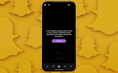 Allow Camera Access on Snapchat