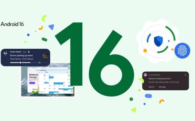 Google's official banner for Android 16 roll-out on Pixel Phones