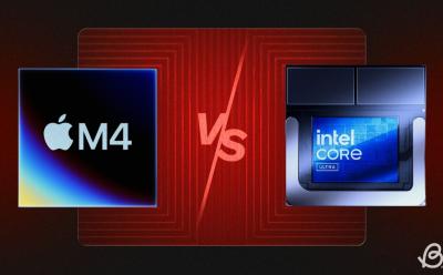 apple m4 vs intel lunar lake benchmark comparison