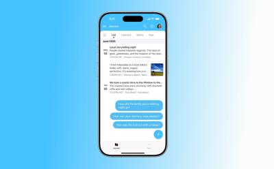 apple on device ai model powering a third party app