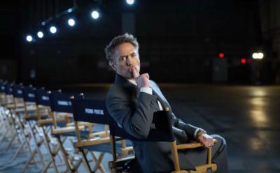 Robert Downey JR. at the Avengers Doomsday cast annoucement