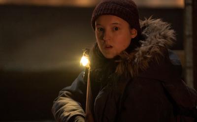 Bella Ramsey as Ellie in The Last of Us Season 2