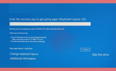 bitlocker encryption is locking out windows 11 users