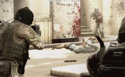 Counter Strike GLobal Offensive gun fight