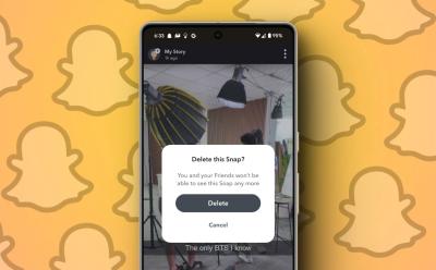 Delete Snapchat Stories Cover