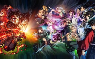 demon slayer hashira training arc poster