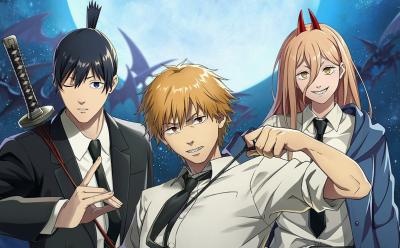 Denji, Aki and Power.