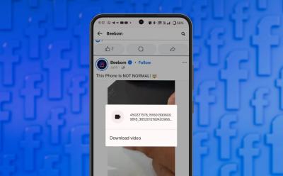 Download Facebook Videos