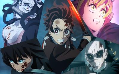 demon slayer characters tanjiro, nezuko, kanroji, mist hashira, and more