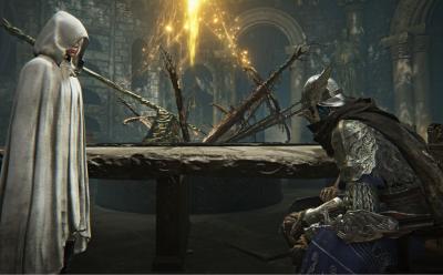 Priestess and Wylder in Nightreign