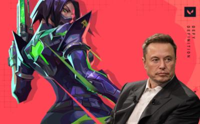Elon Musk drops by Valorant Pros X stream for feedback cover