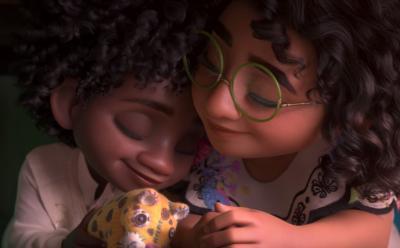 Antonio and Mirabel in Encanto