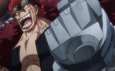 Eustass Kid laughing in One PIece
