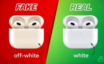 FAKE vs REAL AIRPODS