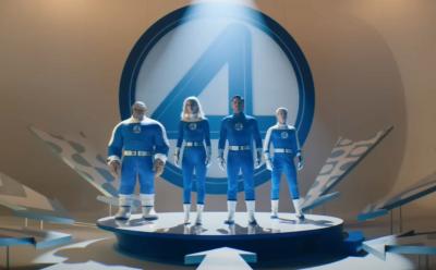 a snippet from the Fantastic Four First Steps trailer