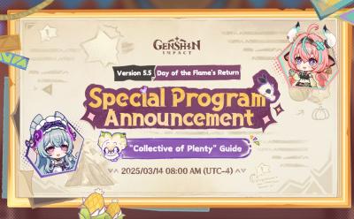 Genshin Impact 5.5 Livestream date and time