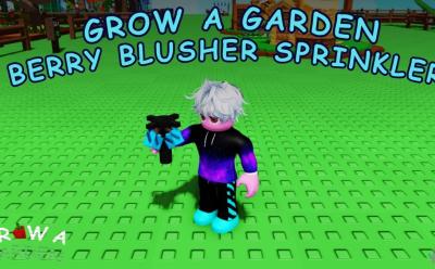 grow a garden berry blusher sprinkler