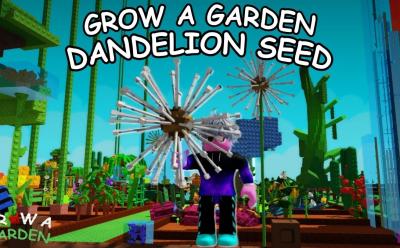 grow a garden dandelion seed