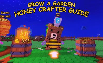 grow a garden honey crafter guide