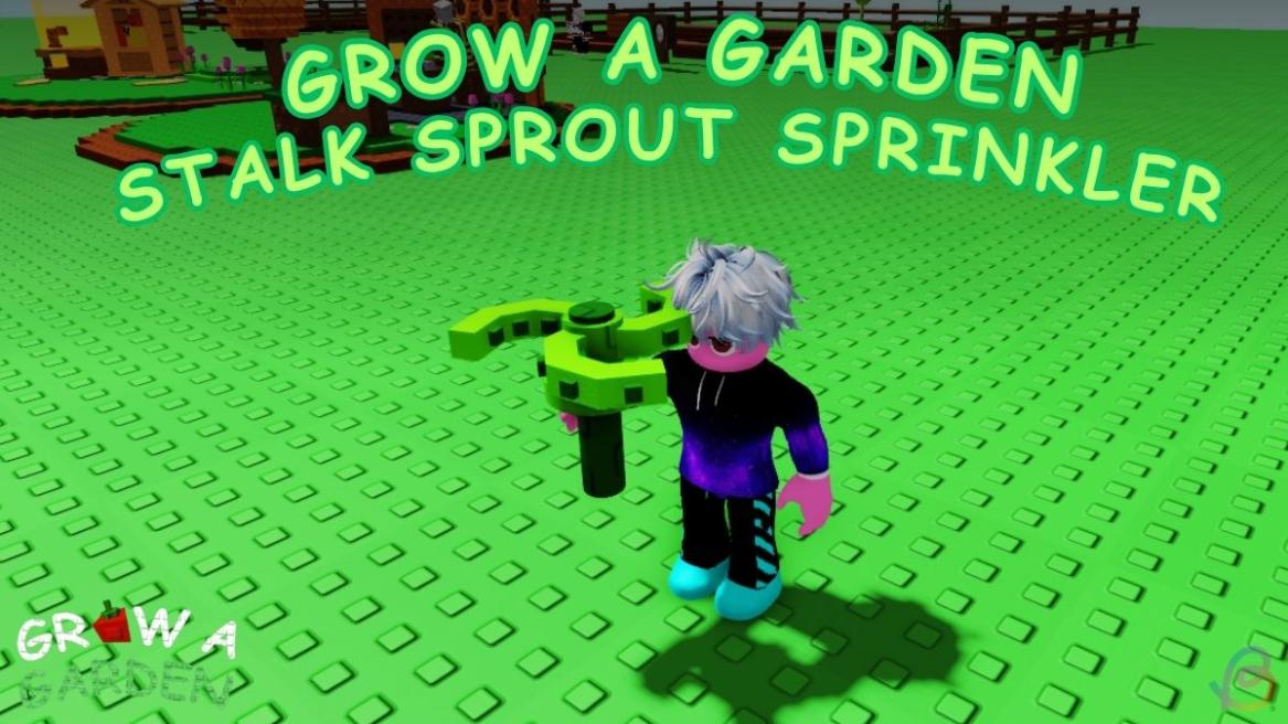 How to Craft Stalk Sprout Sprinkler in Grow a Garden