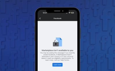 Facebook Marketplace Isn't Available for You