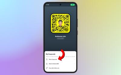 How to Share Your Snapchat QR Code