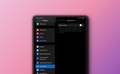 how use Guided Access on ipad