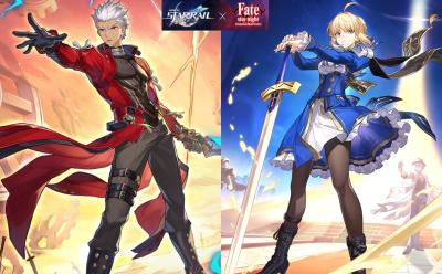 HSR x Fate Stay Night Collab characters revealed