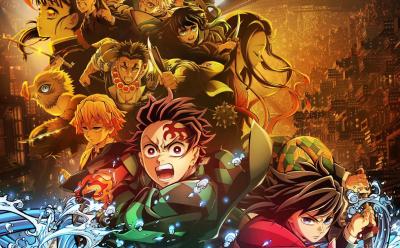 Demon Slayer infinity castle movie poster