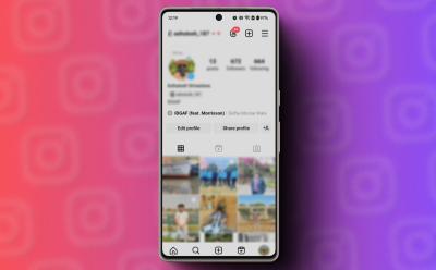 Instagram Profile Song Cover