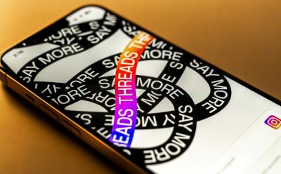 Instagram Threads on a smartphone