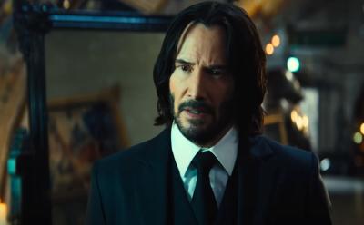 John Wick in the trailer for John Wick Chapter 4