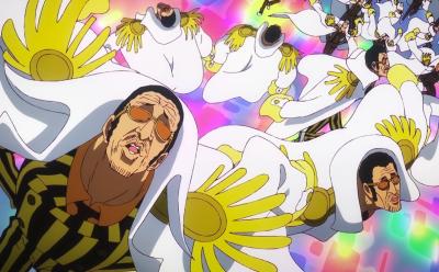 Kizaru's clones in One Piece anime