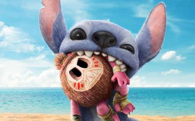 Stitch in Lilo & Stitch poster