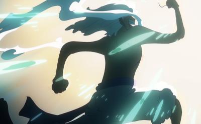 Luffy in nika form
