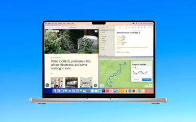 macOS Sequoia Window Tiling feature