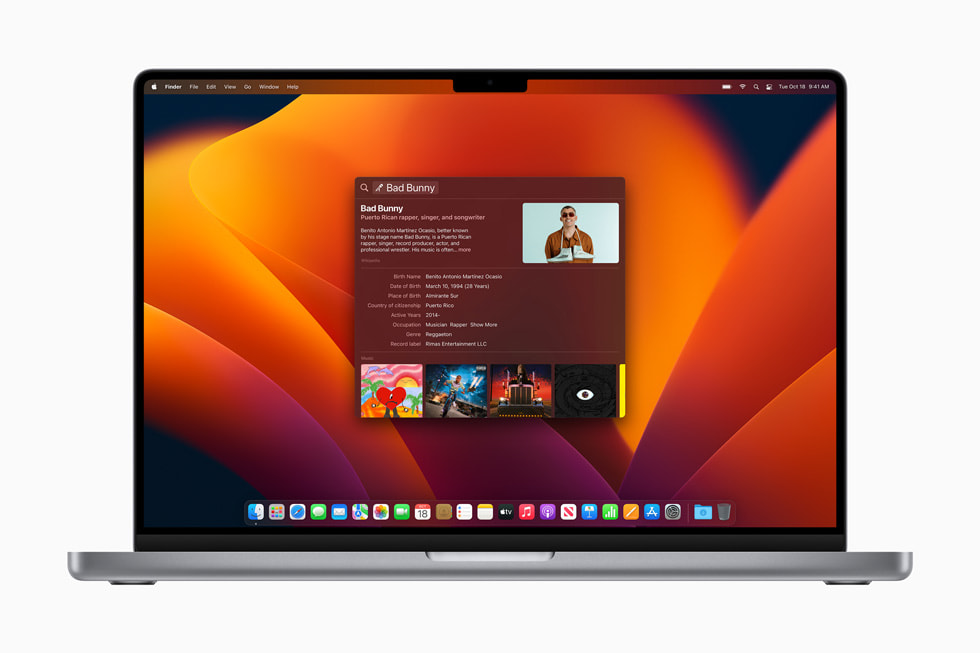 macOS Ventura.