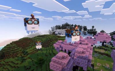 Minecraft Rideable Ghastlings