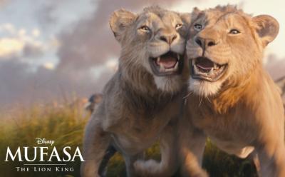 Mufasa and Taka in Mufasa The Lion King