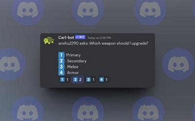 Create polls on Discord
