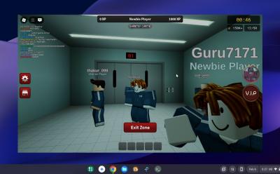 playing roblox on my chromebook