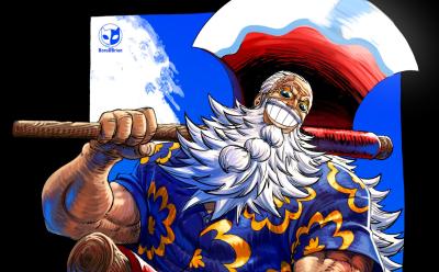 Scopper Gaban colored from One Piece