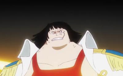 Sentomaru against Kizaru in One Piece anime