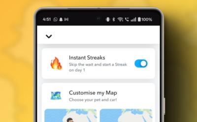 Snapchat Instant Streak Feature Showcase