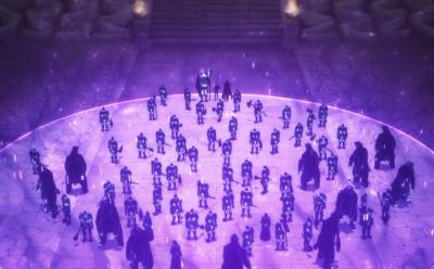Jinwoo's Monarch's Domain in Solo Leveling