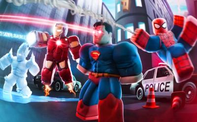 SuperHero Tower Defense Roblox banner