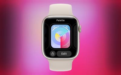 switching watch face on Apple Watch
