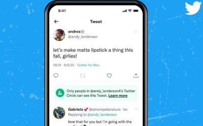 twitter circle now live