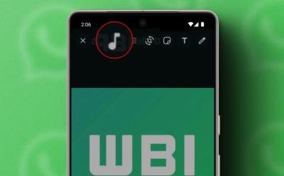 WhatsApp Add Songs To Status