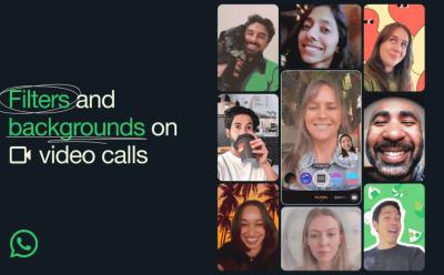 WhatsApp Rolls Out Video Call Filters and Backgrounds